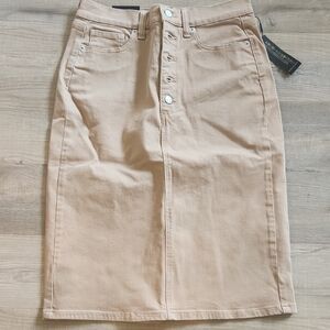 Banana Republic Beige Pencil Skirt